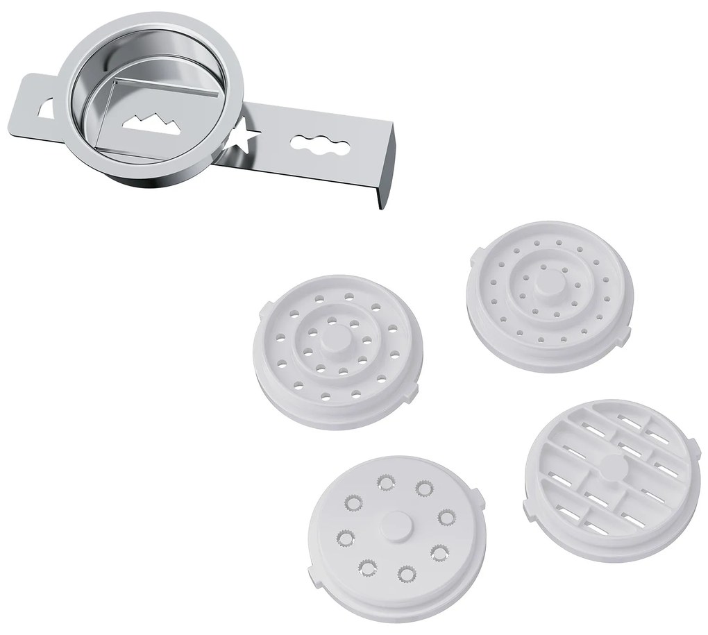 Primera Akcesoria do Robota Kuchennego - zestaw do ciastek i makaronów