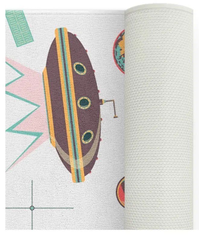 Dywan dziecięcy 100x140 cm Spaceships – Oyo Concept