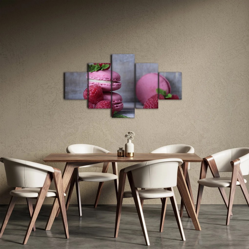 Obraz makaroników (125x70 cm)