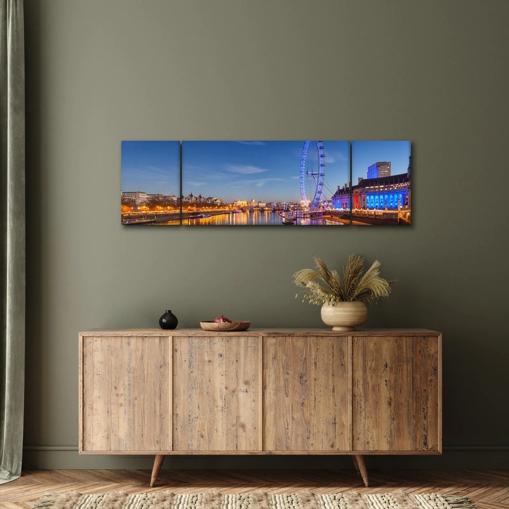 Obraz London Eye (170x50 cm)