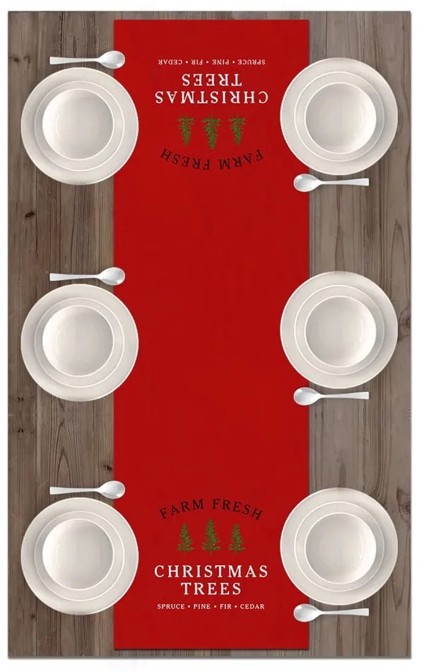 Świąteczny bieżnik 136x36 cm Christmas – Kate Louise