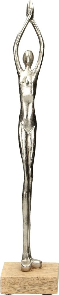 Dekoracja Silver Woman II wys. 52cm