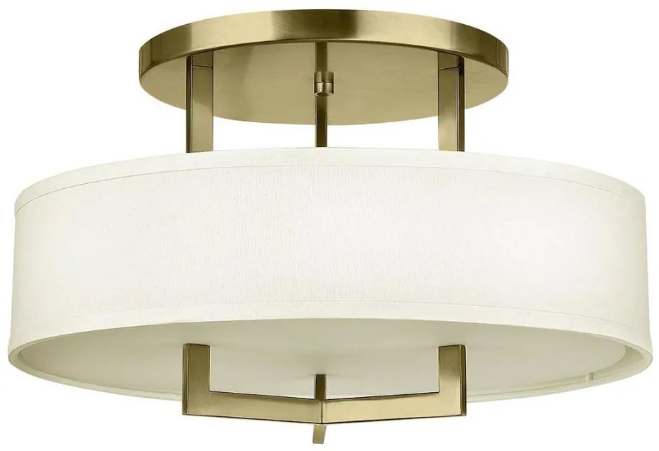 Hinkley HK-HAMPTON-SF-BB — lampa sufitowa HAMPTON, 3xE27/60W/230V, śr. 50,8 cm, złota