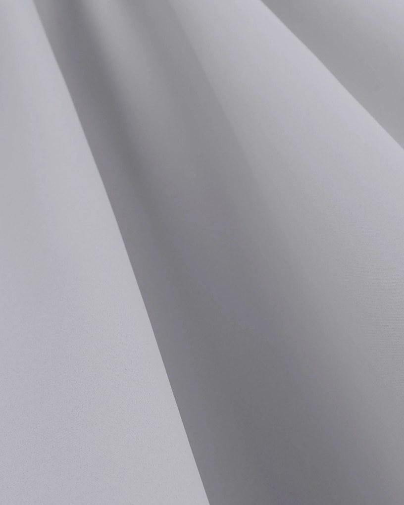 Zasłona zaciemniająca na taśmie marszczącej jasny szary 140 x 280 cm 1 szt.