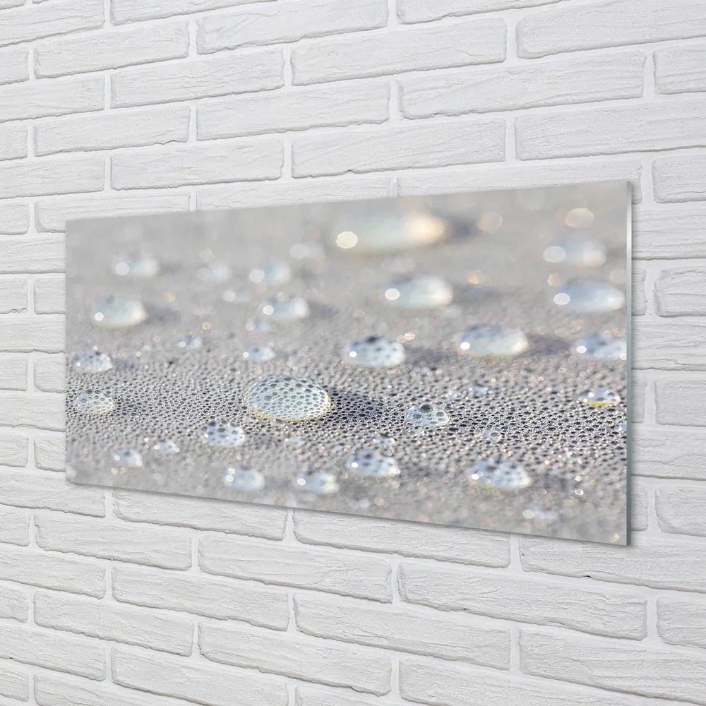 Szklany Panel Słoneczny Blask w Kropli