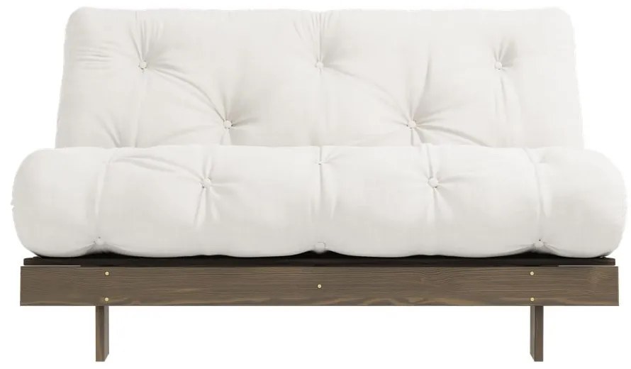 Biała rozkładana sofa 140 cm Roots – Karup Design