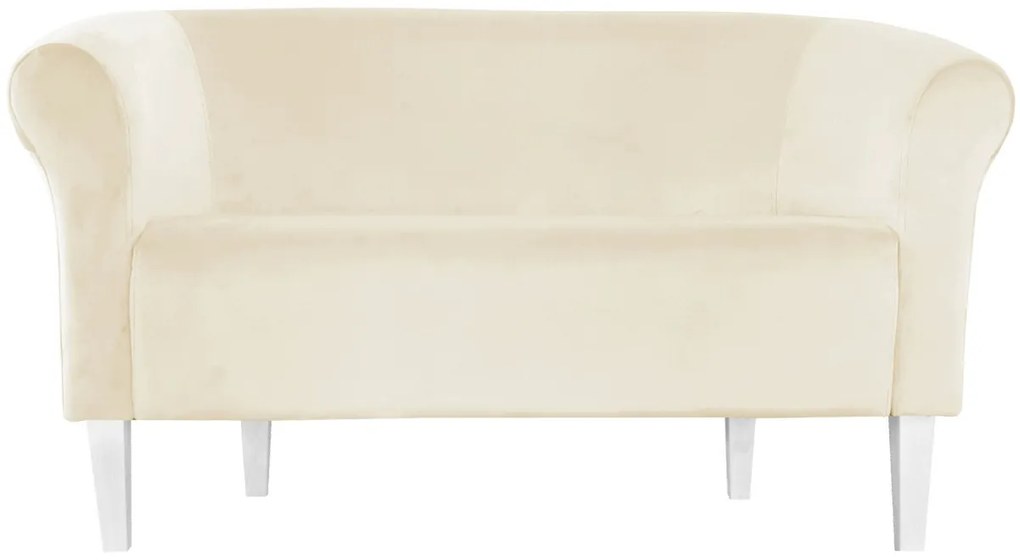 Sofa Milo MG50 kremowy nogi 20 białe