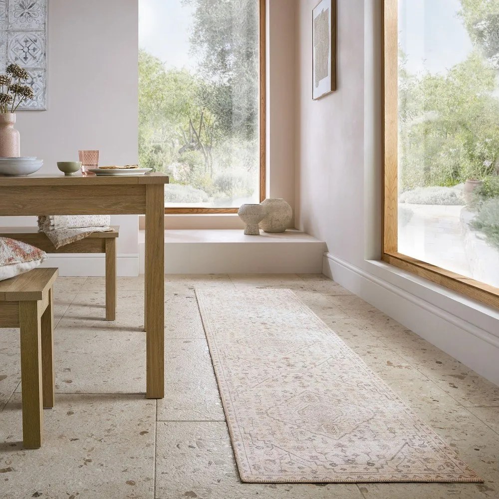 Kremowy chodnik odpowiedni do prania 60x230 cm Teo Traditional – Flair Rugs