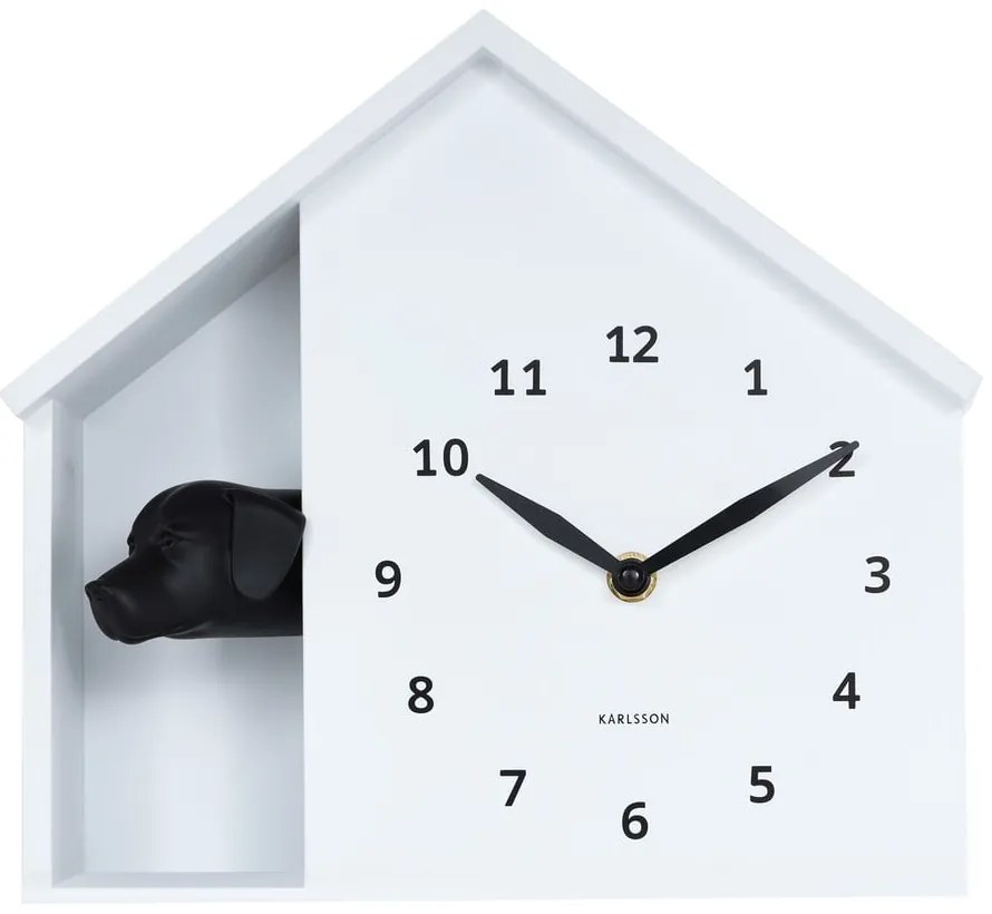 Zegar ścienny Peeking Doggy – Karlsson