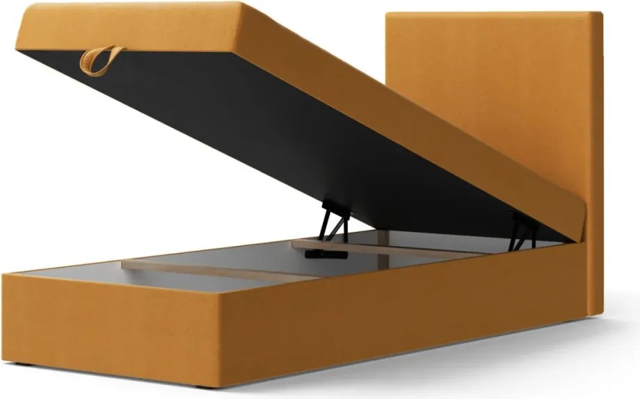Łóżko kontynentalne Ares Mini - Powierzchnia spania: 80x200 cm