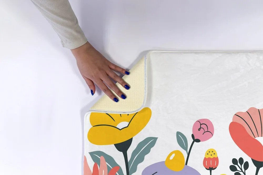 Dywanik pod prysznic Dywanik pod prysznic Kwiaty