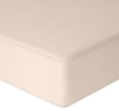 Matex Jersey nieprzepuszczalne prześcieradłojasnobeżowe, 60 x 120 x 10 cm, 60 x 120 cm