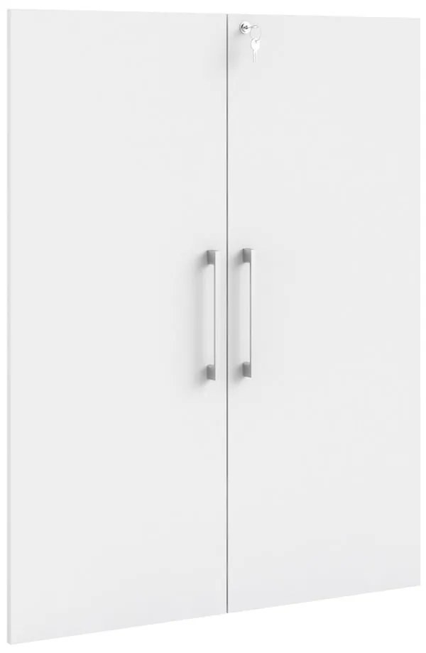 Biały komponent – drzwiczki 84x105 cm Prima – Tvilum