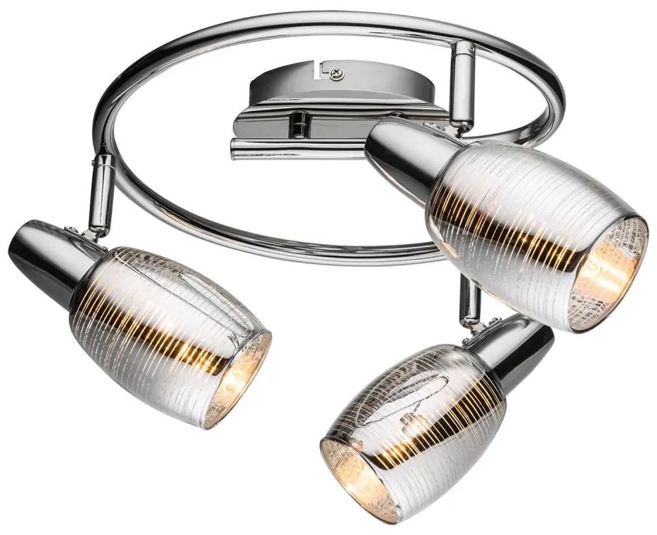 Globo 54986-3 - Oświetlenie punktowe CARSON 3xE14/40W/230V