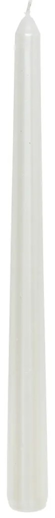 Komplet satynowych świec, 4 sztuki, 25 cm