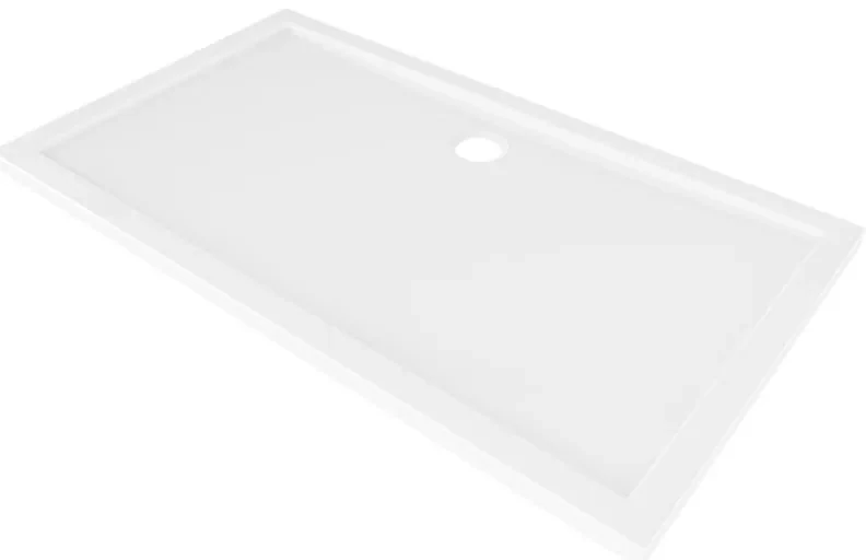 Mexen Flow brodzik prostokątny slim 150 x 90 cm, biały połysk - 46R109015