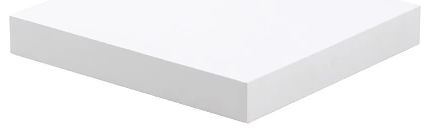 Półka wisząca na ścianę z MDF, dł. 25 cm
