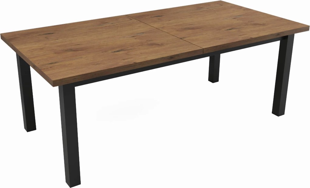 Stół prostokątny rozkładany 100x200/300 Lancelot R-6 + nogi drewniane