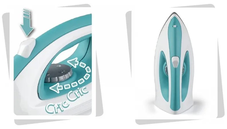 Smoby żelazko do prasowania z przyciskiem pary dla dzieci