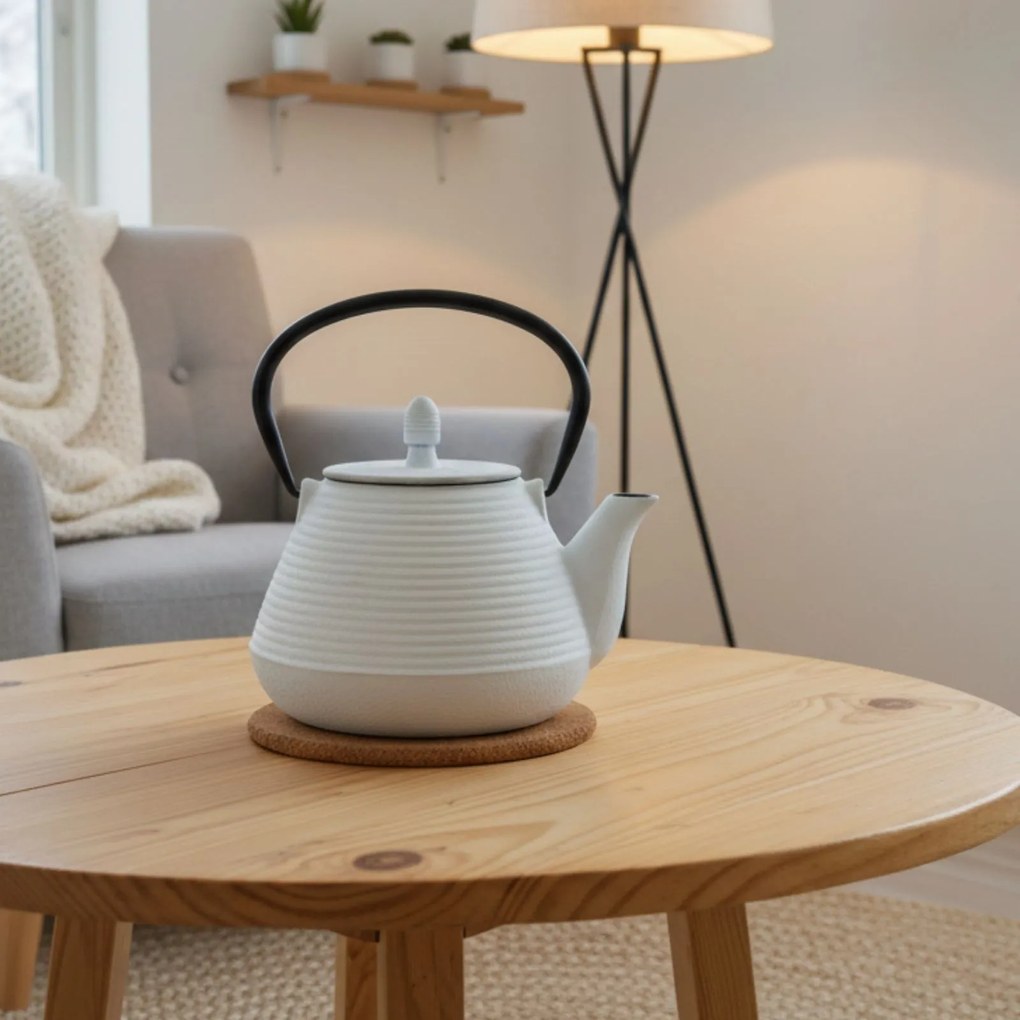 Czajnik żeliwny z zaparzaczem YUKI, 1000 ml