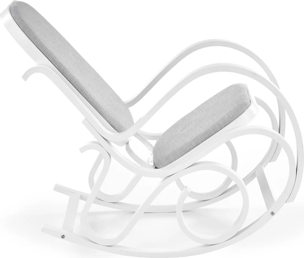 Fotel bujany Max Bis Plus biały