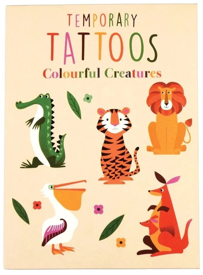Tatuaże zmywalne Rex London Colourful Creatures