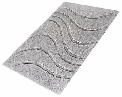 RIDDER 729307 Mata łazienkowa La ola z powłokąantypoślizgową 60 x 90 cm, szara