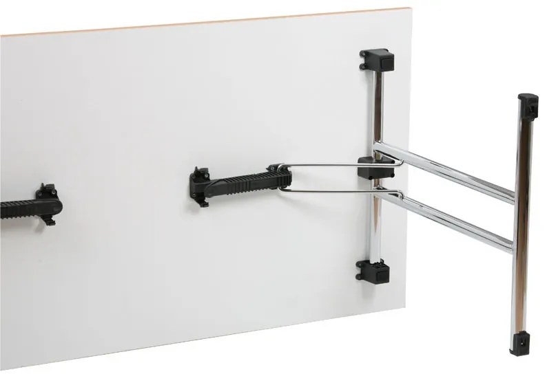 Składany stół konferencyjny FOLD, 1600x800 mm, wenge