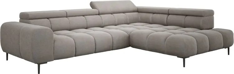 Narożnik PLAZA L wolnostojący Prawostronny w tkaninie Promocyjnej APHRODITE 04 WERSAL