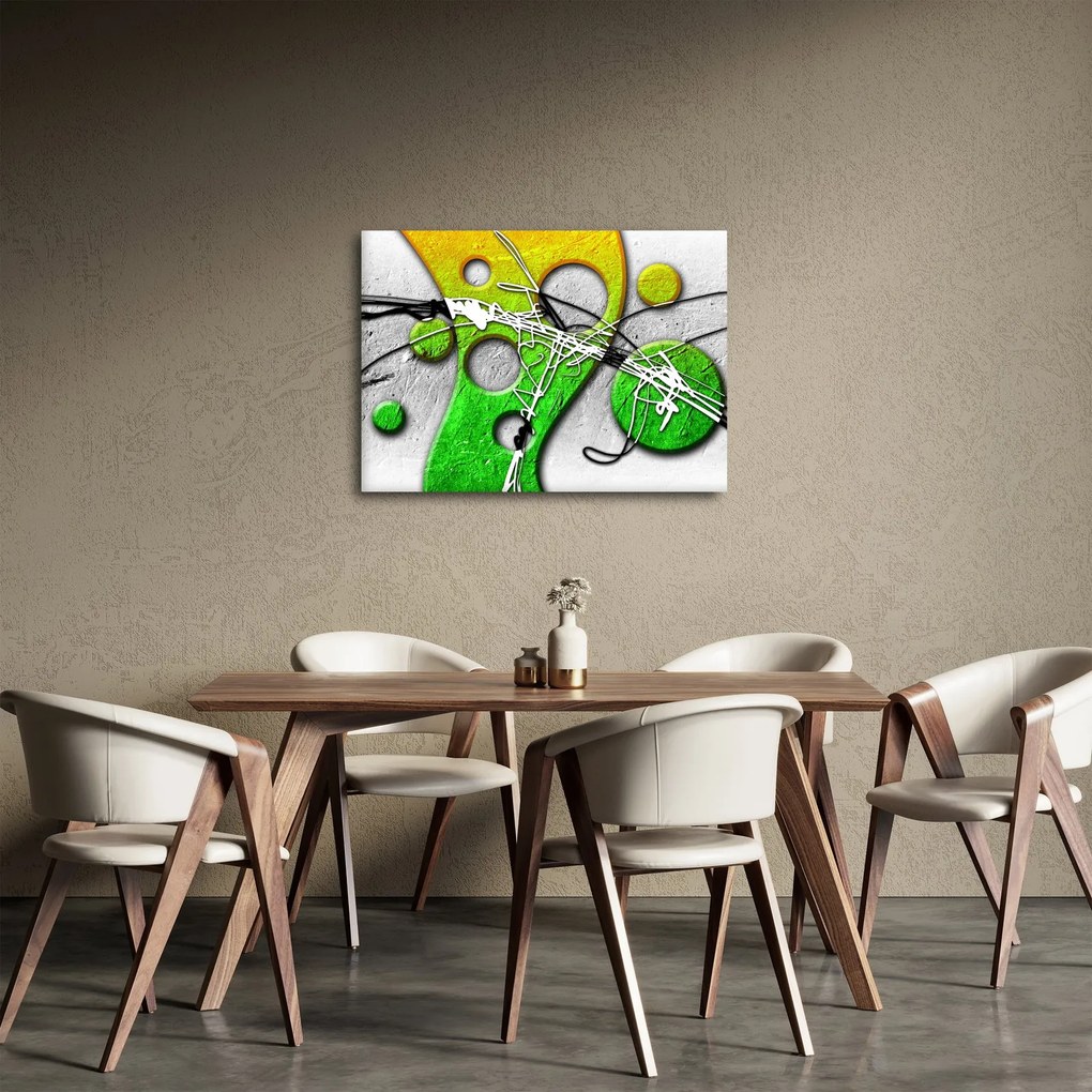 Abstrakcyjny obraz (70x50 cm)