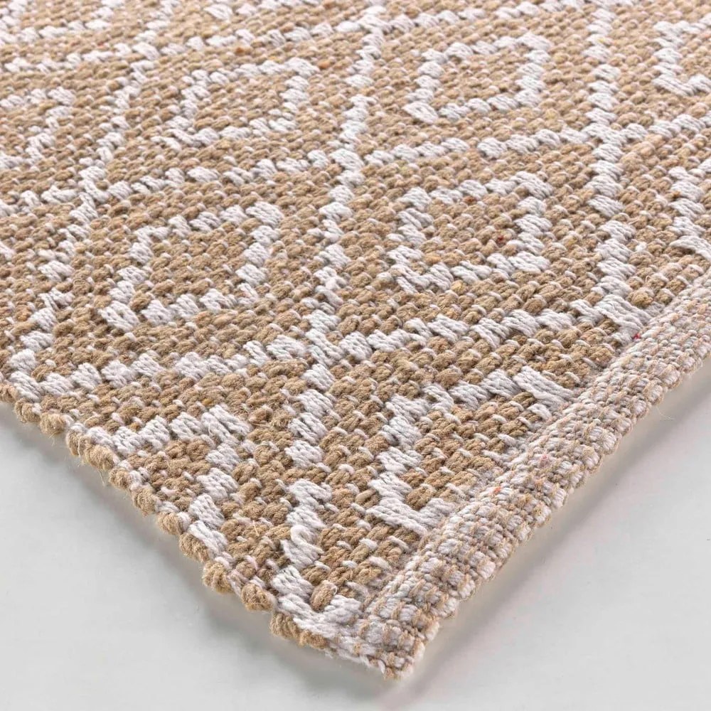 Beżowy dywan odpowiedni do prania 50x80 cm Lazaro – douceur d'intérieur