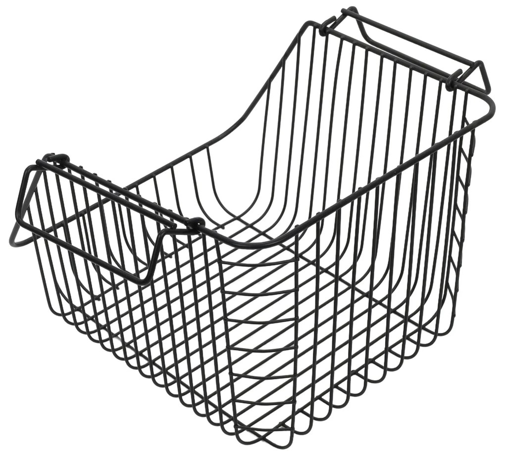 Kosz metalowy do przechowywania warzyw i owoców, 29x27x21cm
