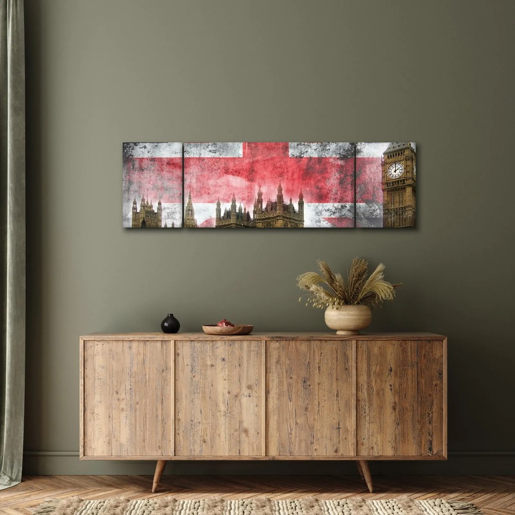 Obraz - Londyn (170x50 cm)