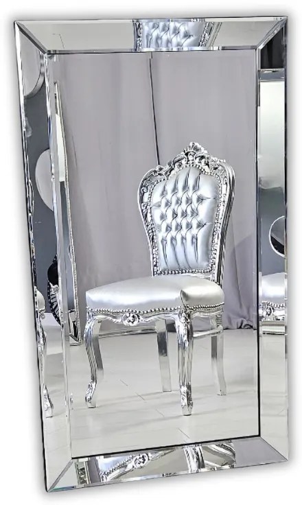 Lustro w lustrzanej ramie, prostokątne , 75x130cm