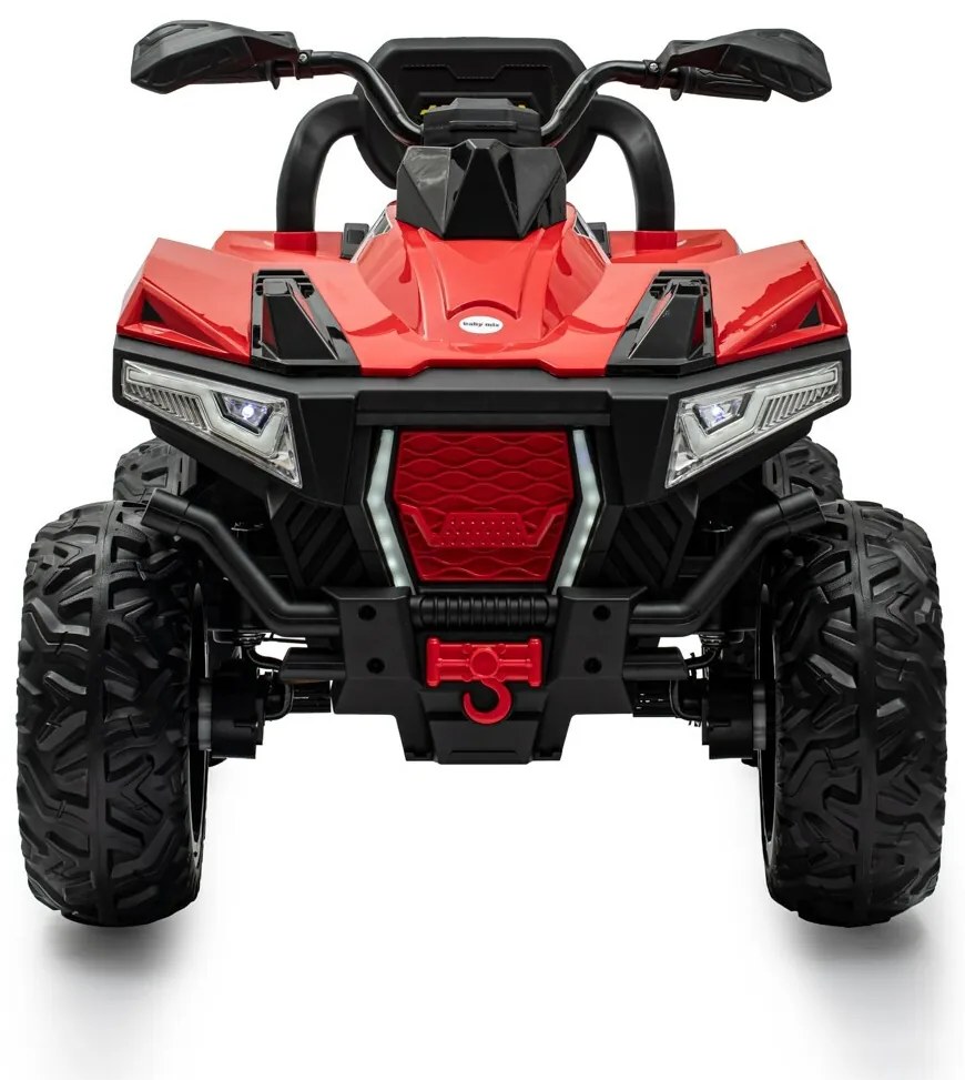 Baby Mix Czterokołowiec elektryczny dla dzieci Rave 4 x 4, czerwony