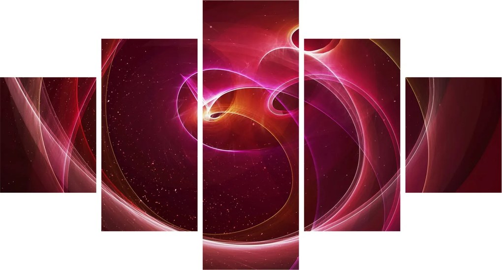 Obraz - jasne linie (125x70 cm)