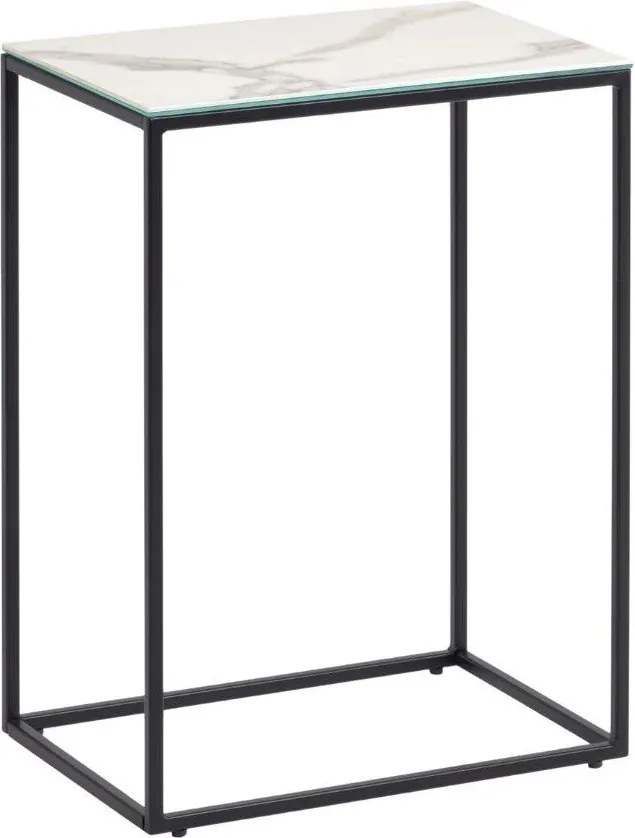 Stolik z ceramicznym blatem 30x45 cm Rewena – Kave Home