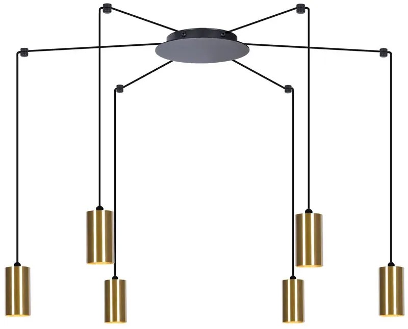 Nowoczesna lampa wisząca pająk - S786-Kolma