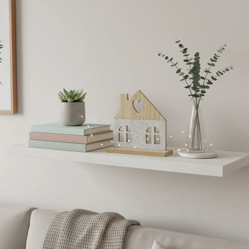 Drewniany domek dekoracyjny HEARTLY 14 cm