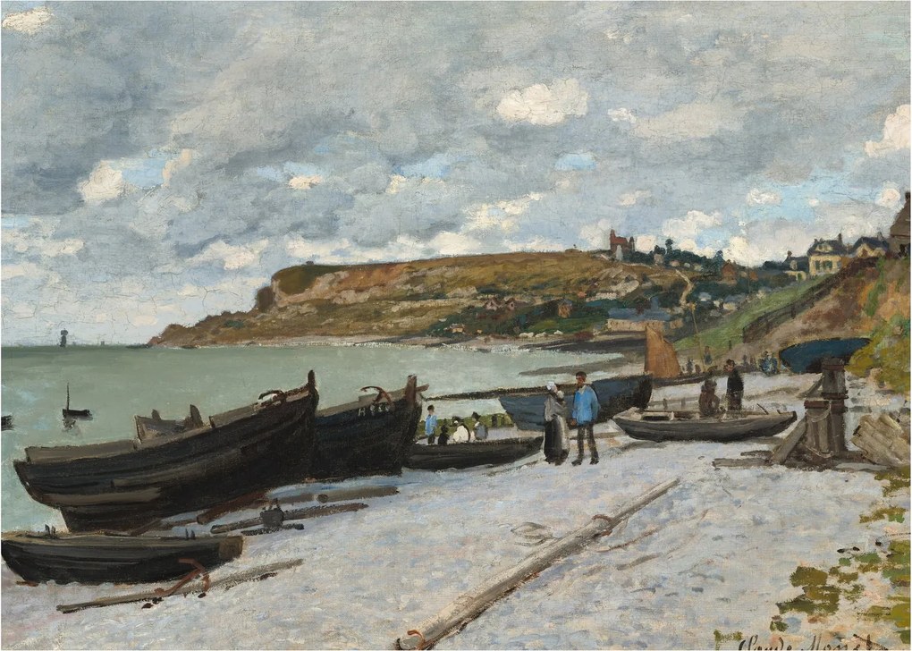 Obraz - Claude Monet, Sainte Adresse, reprodukcje (70x50 cm)