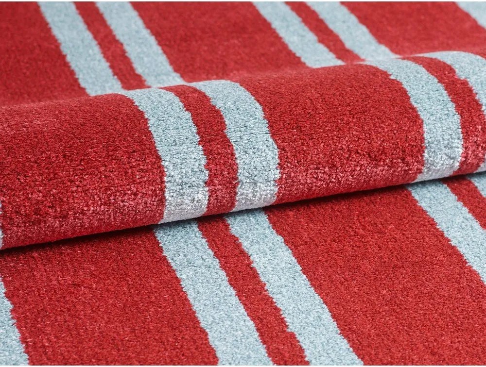 Czerwony/niebieski dywan 120x170 cm Riviera – ESTE