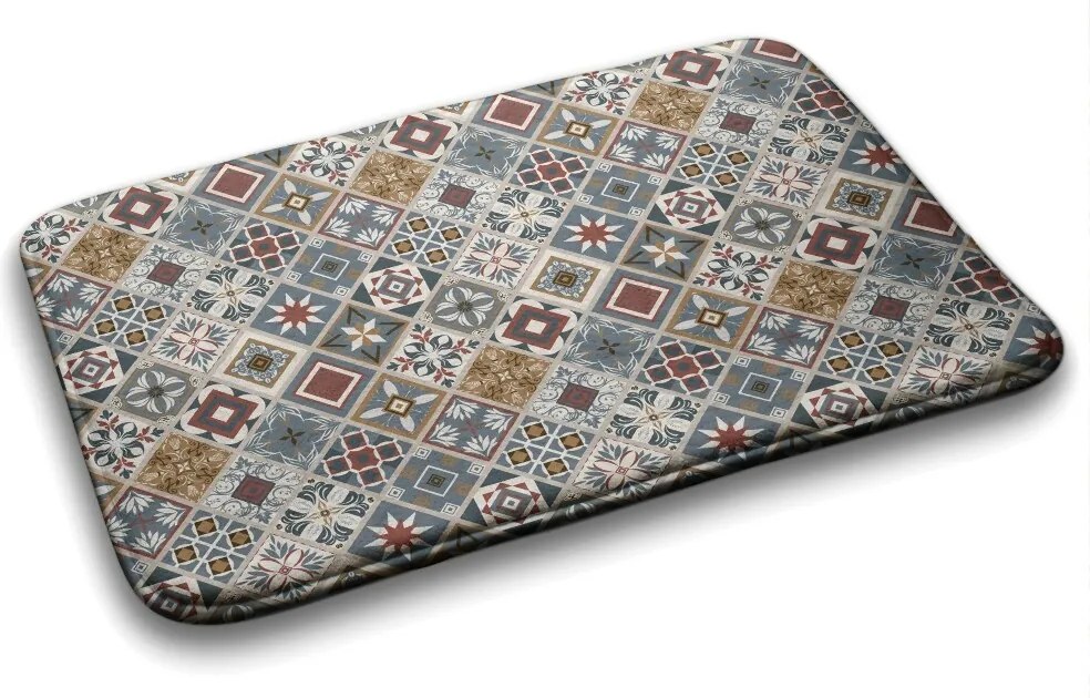 Dywanik łazienkowy Dywanik łazienkowy Wzory Geometryczne