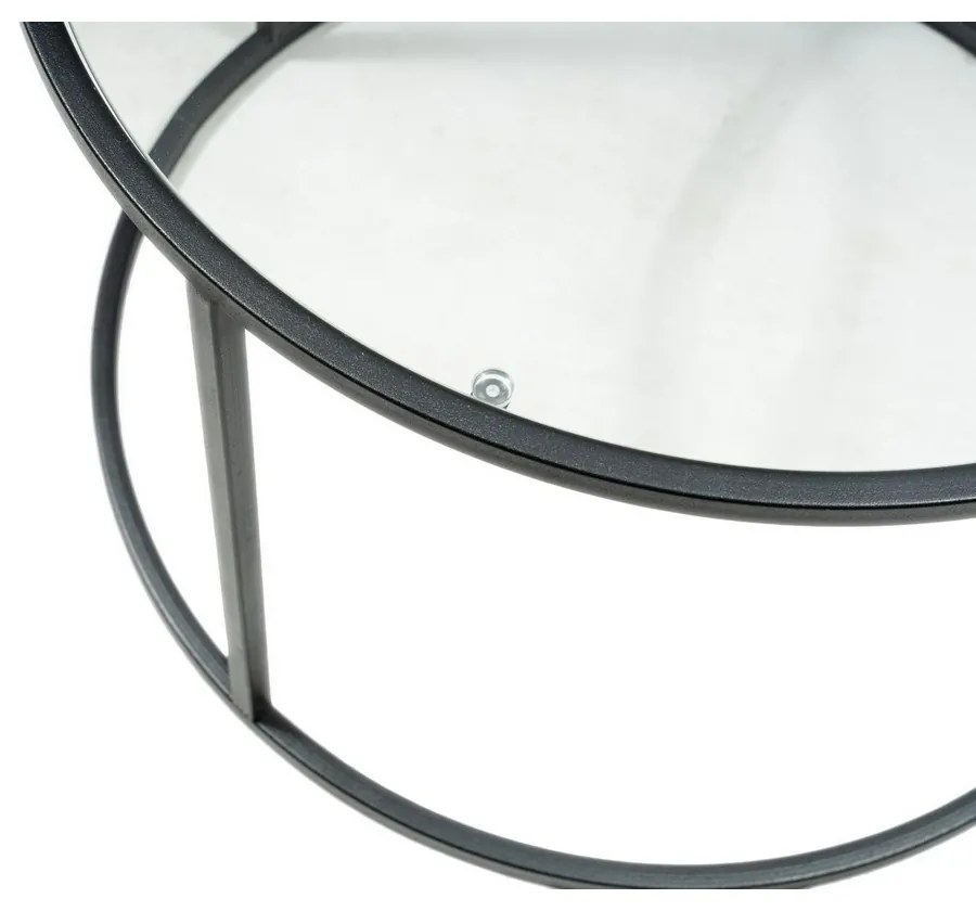 Stolik konferencyjny Berlin Black, 60 cm