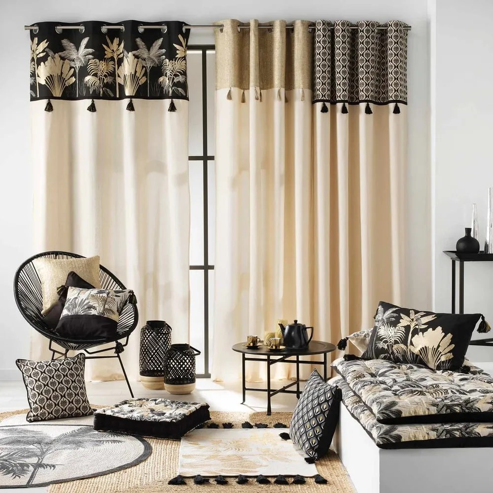 Beżowa zasłona 140x240 cm New Sultan – douceur d'intérieur