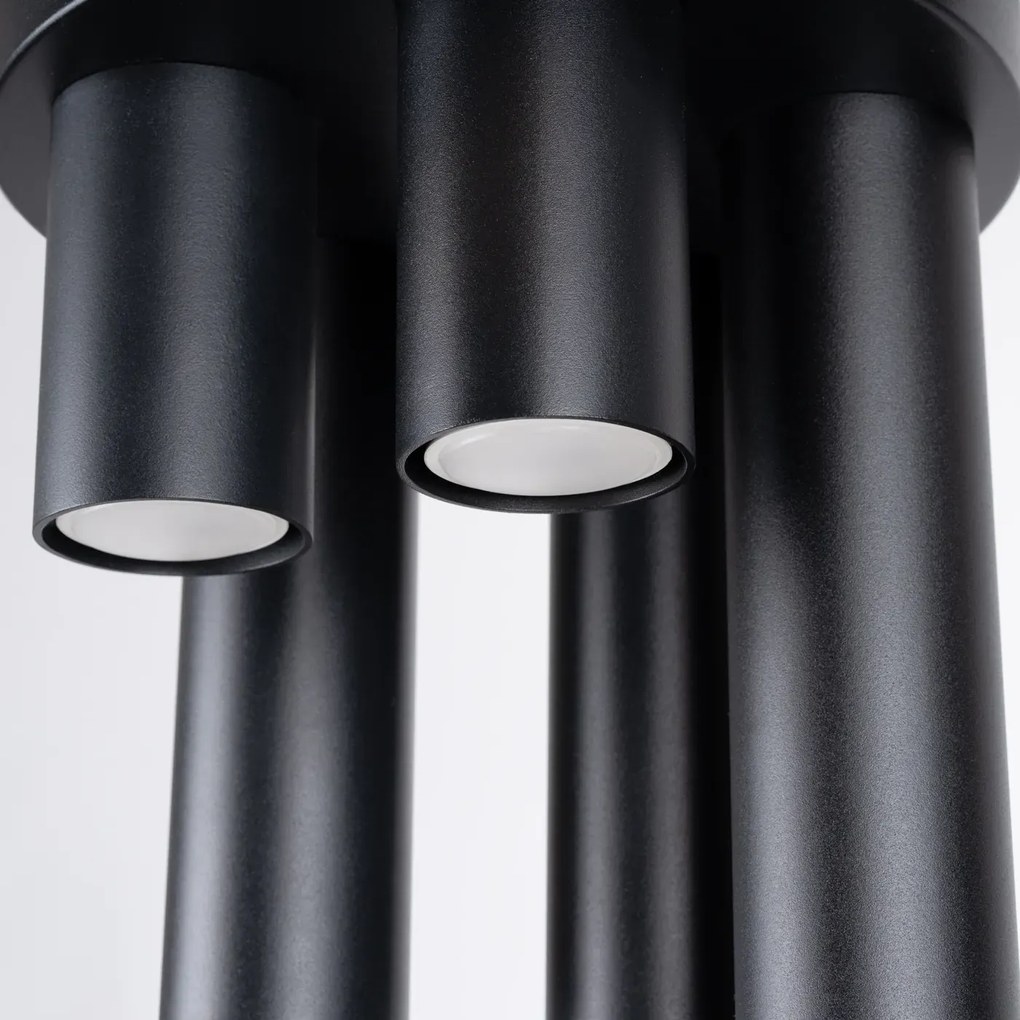 Plafon LAGOS 5P czarny SOLLUX  LIGHTING