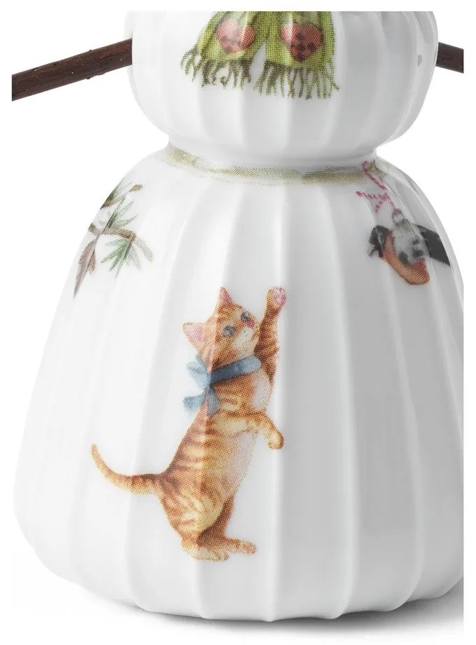 Porcelanowa figurka świąteczna (wysokość 9 cm) Hammershøi Snowwife – Kähler Design