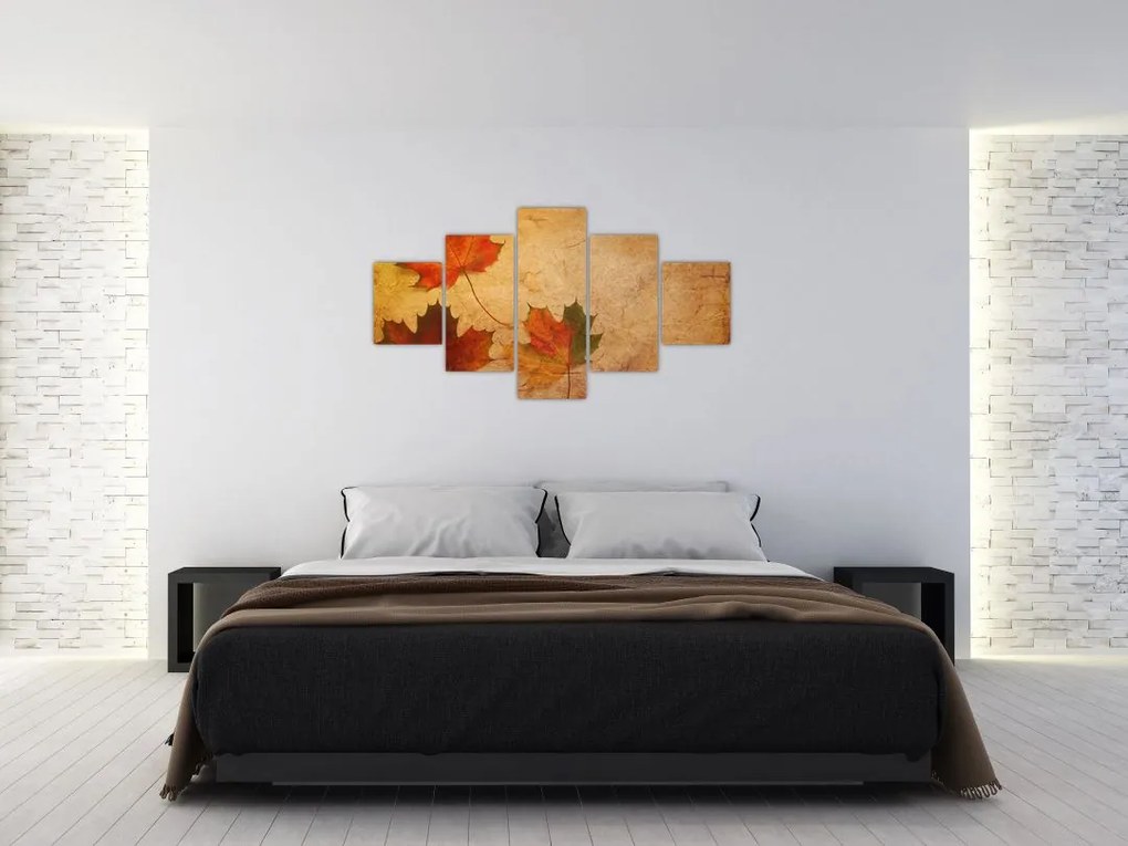 Obraz z motywem jesiennym (125x70 cm)