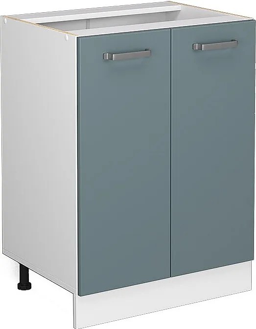 Szafki kuchenne niebiesko-szary 60x46x81.6 r-line