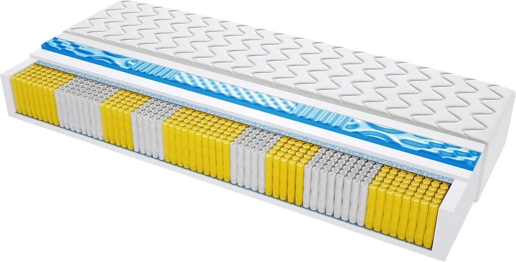Materac DALLAS MULTIPOCKET VISCO MOLET - Rozmiar: 180x200 cm, Wysokość: 19 cm