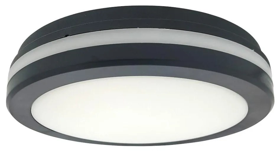 Lampa sufitowa LED z czujnikiem ruchu LED/20W/230V 3000/4000/6500K IP54 antracyt